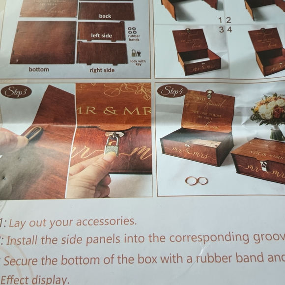 Wedding Card Box - Picture 3 of 3